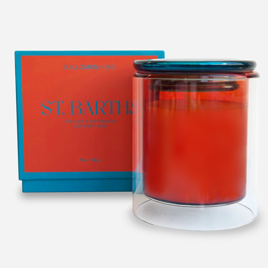 Saint Barths Glass Vessel - Scented Candle