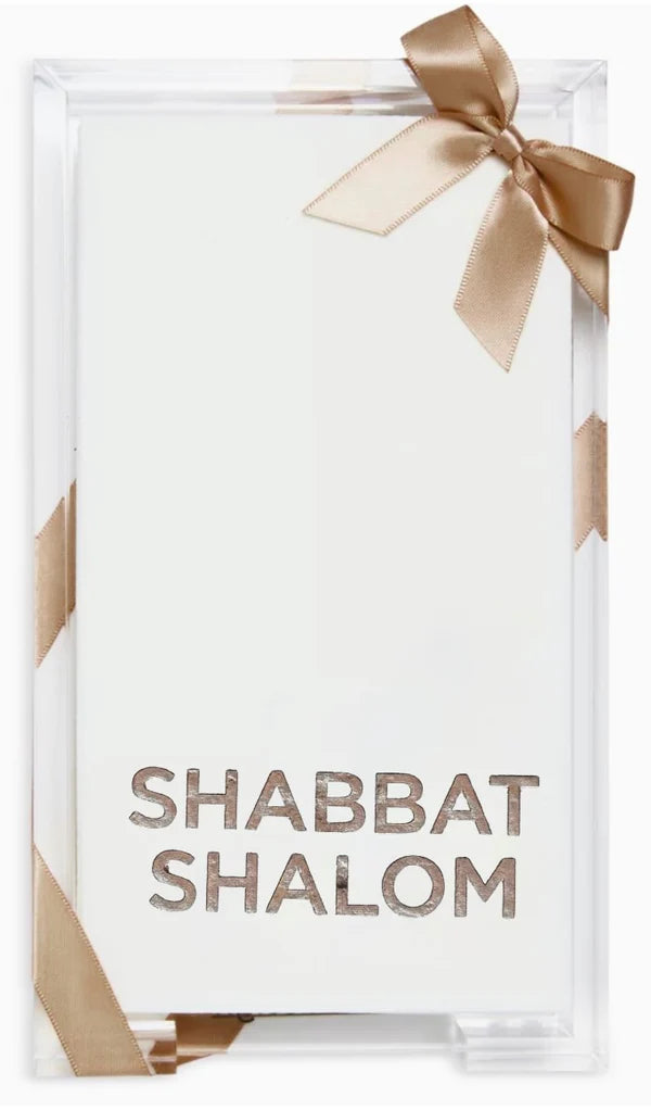 Shabbat Shalom - Napkin Gift Set