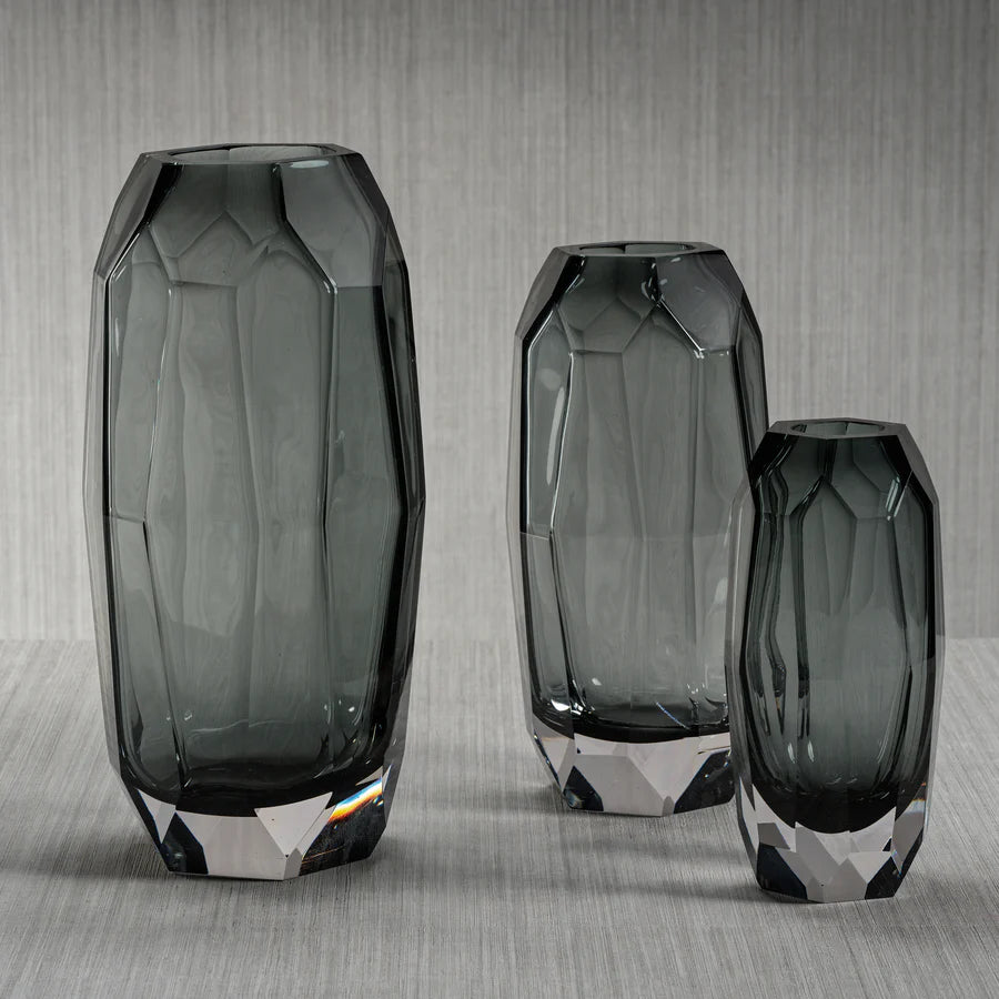 Stone Shaped Smoke - Vase