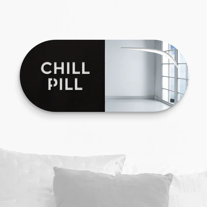 Pill Mirror - Acrylic Wall Art