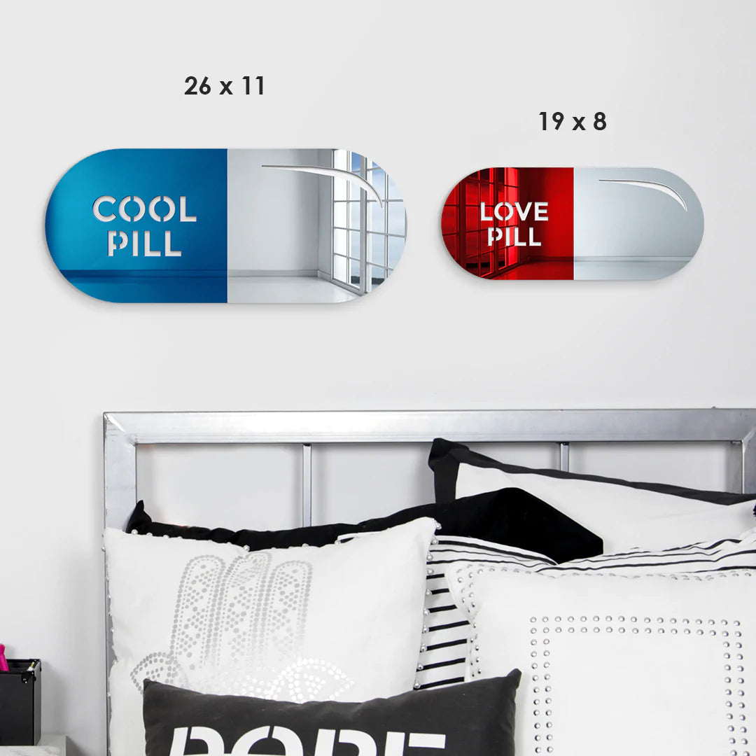 Pill Mirror - Acrylic Wall Art