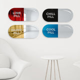 Pill Mirror - Acrylic Wall Art