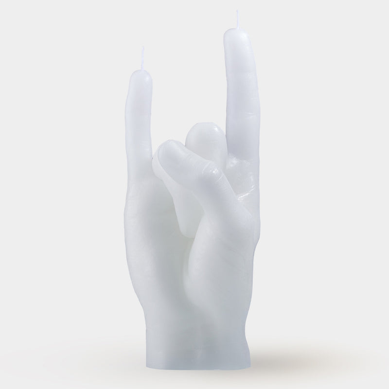 "You Rock" Candle Hand