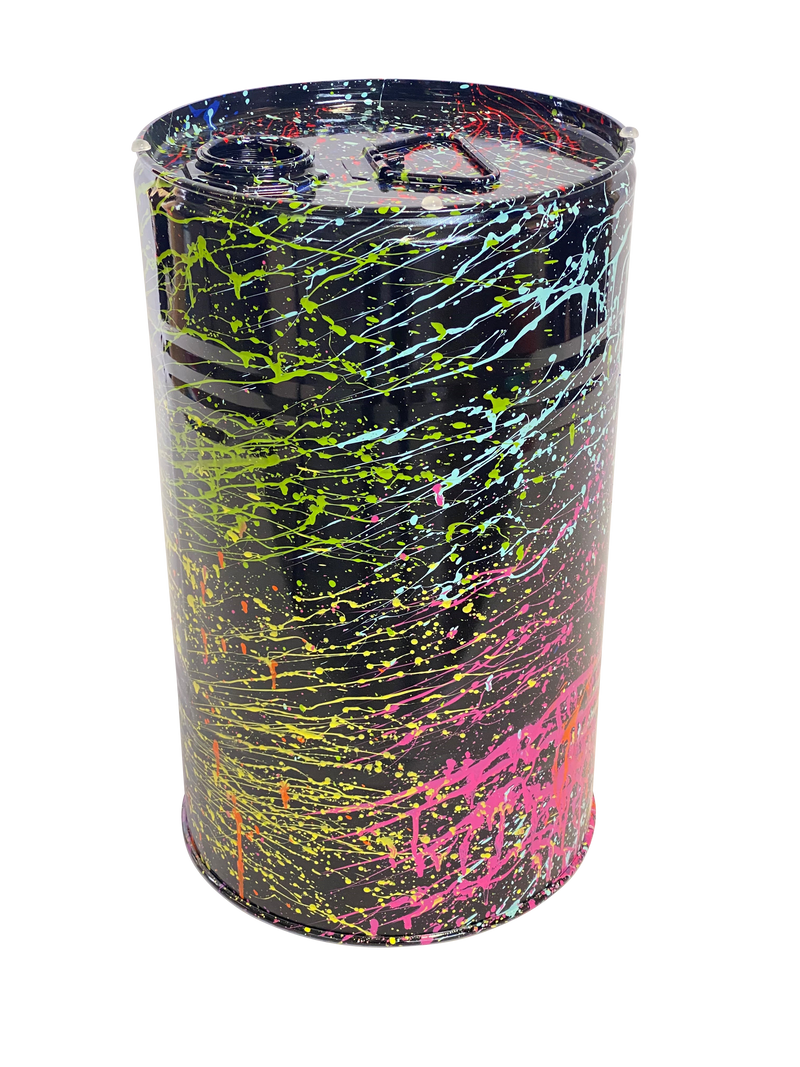 Art Oil Barrel - Table