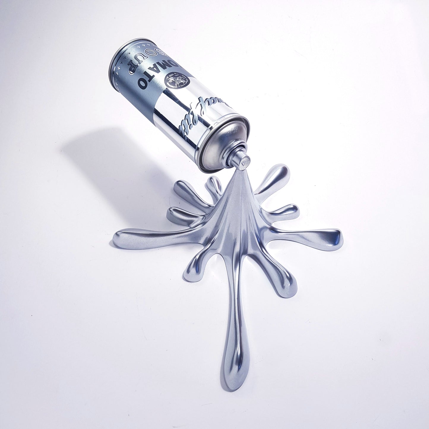 Soup Splash - Spray Can Sculpture lo