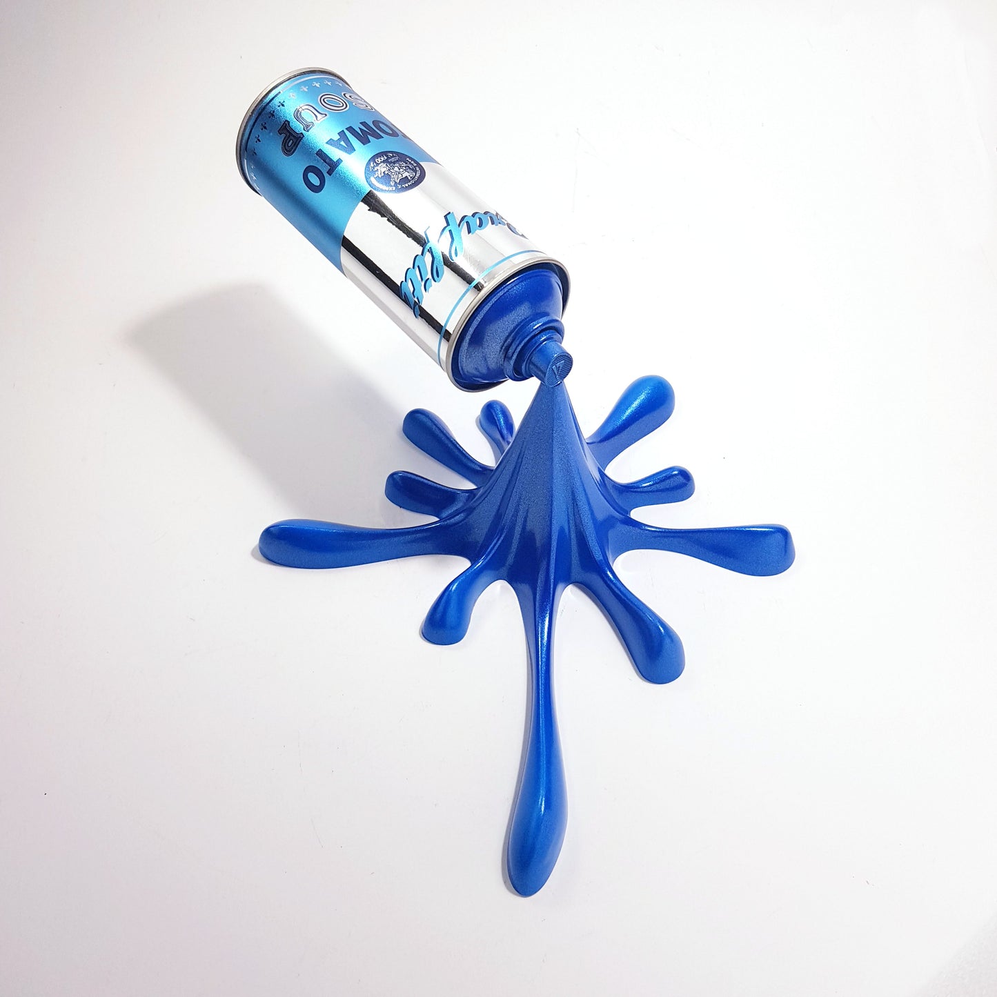 Soup Splash - Spray Can Sculpture lo