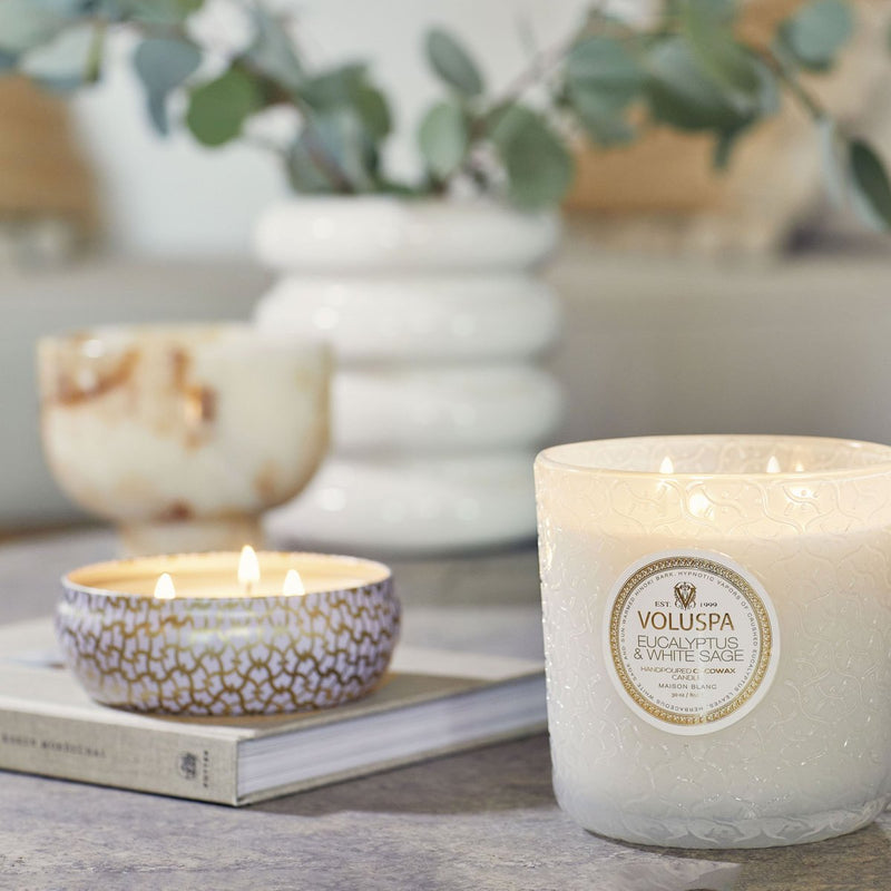 Eucalyptus & White Sage 30 Oz Luxe Candle