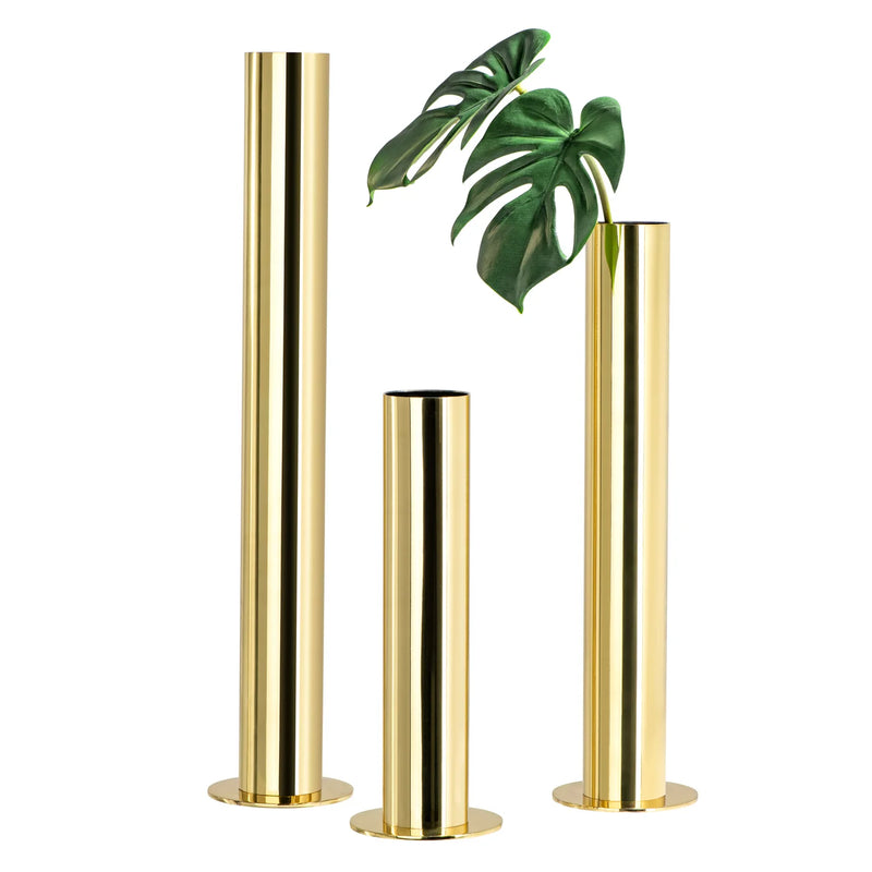 Tube Flower Vase 3 Piece Set