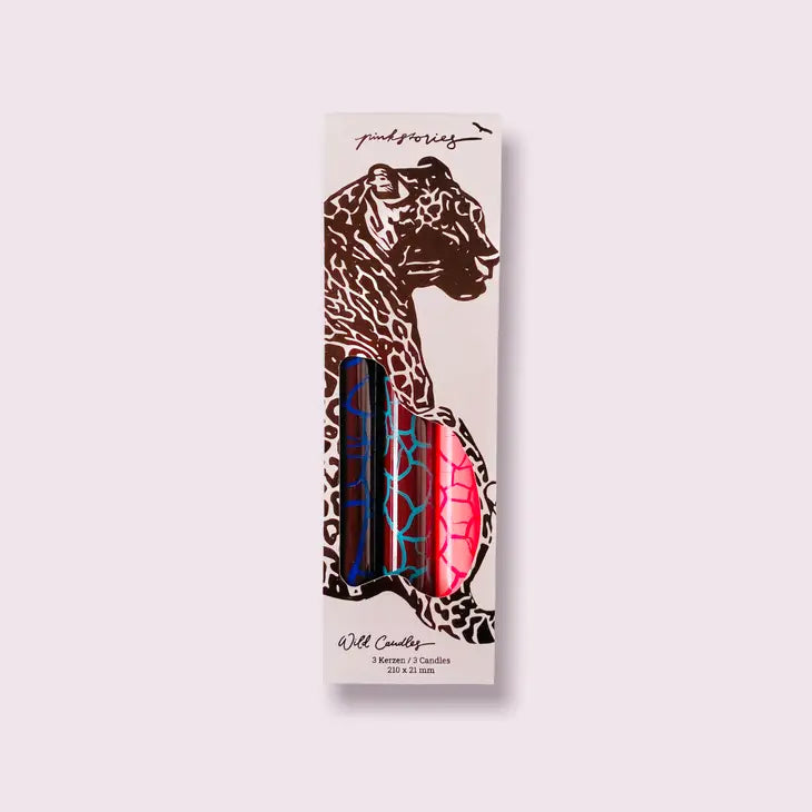 Wild Candles Set of 3- Candles