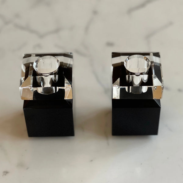 Two Tone Candle holders Set