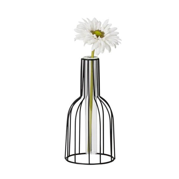 Wire Bottle Flower Vase