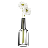 Wire Bottle Flower Vase