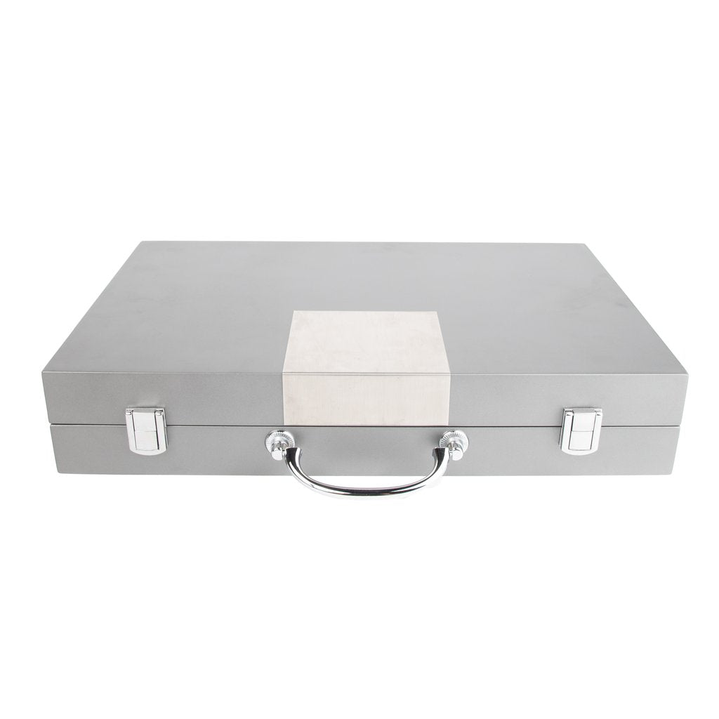 Lacquered Portable Backgammon Set