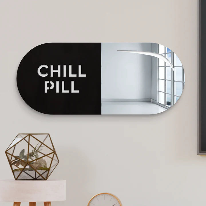 Pill Mirror - Acrylic Wall Art