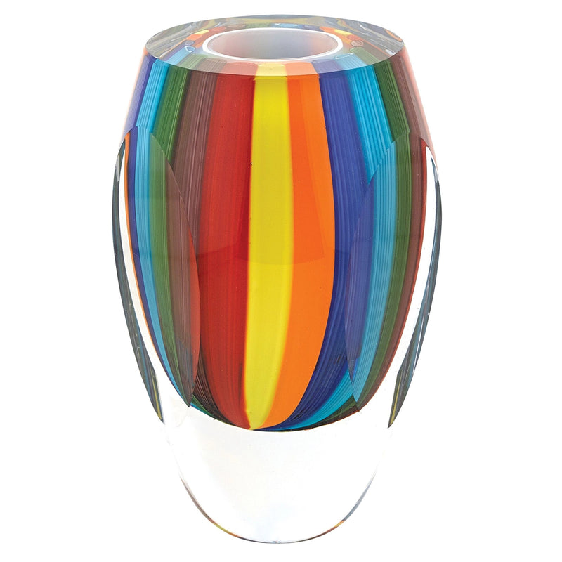Style Art Glass Vases