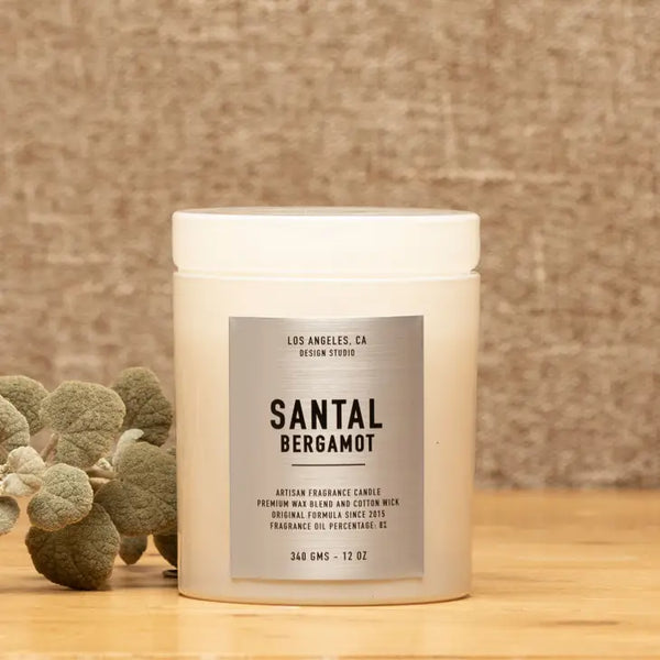 12 oz Santal Bergamot Candle