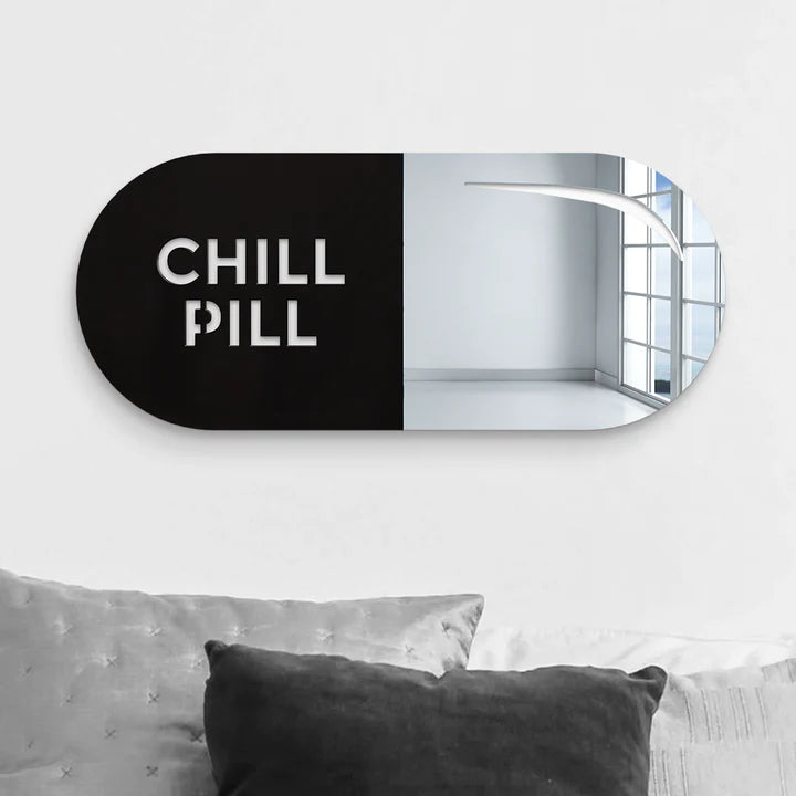 Pill Mirror - Acrylic Wall Art