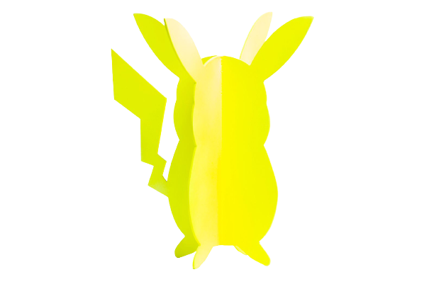 Pikachu Inspired Metal Sculpture