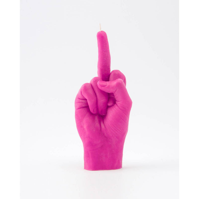 "F*ck You" Candle Hand