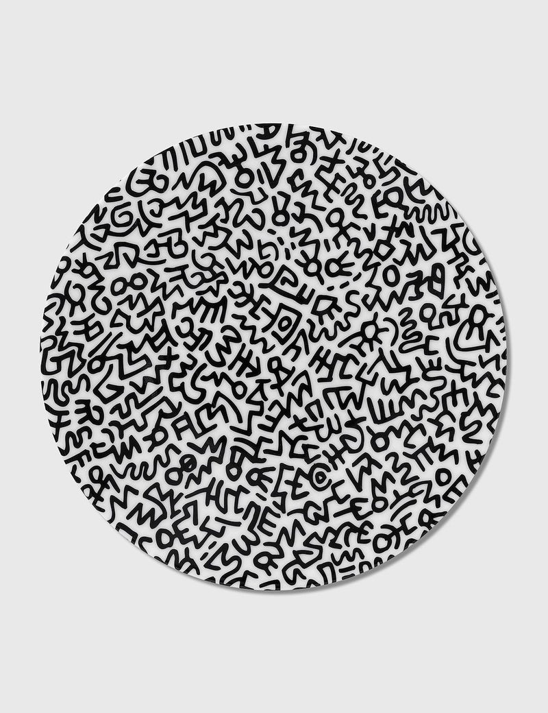 Keith Haring ”Black Pattern” Porcelain Plate