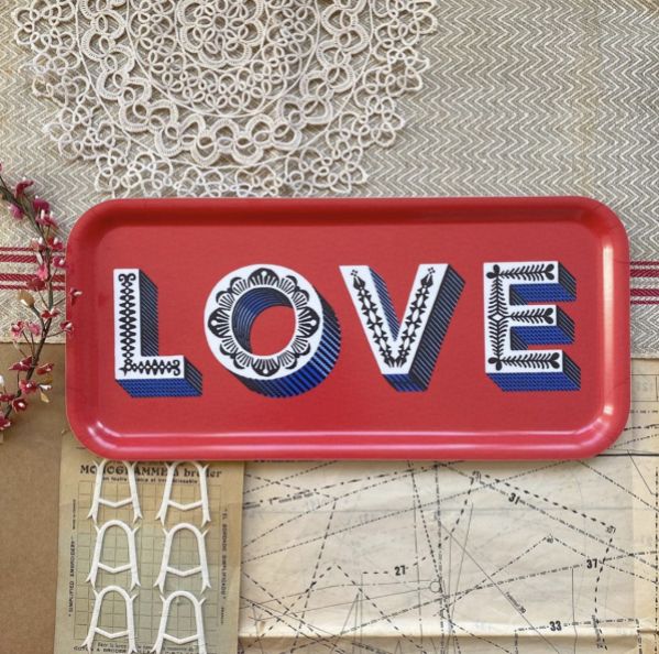 Love Red - Serving Tray