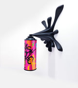 Graffiti Monopy Splash - Spray Can Sculpture