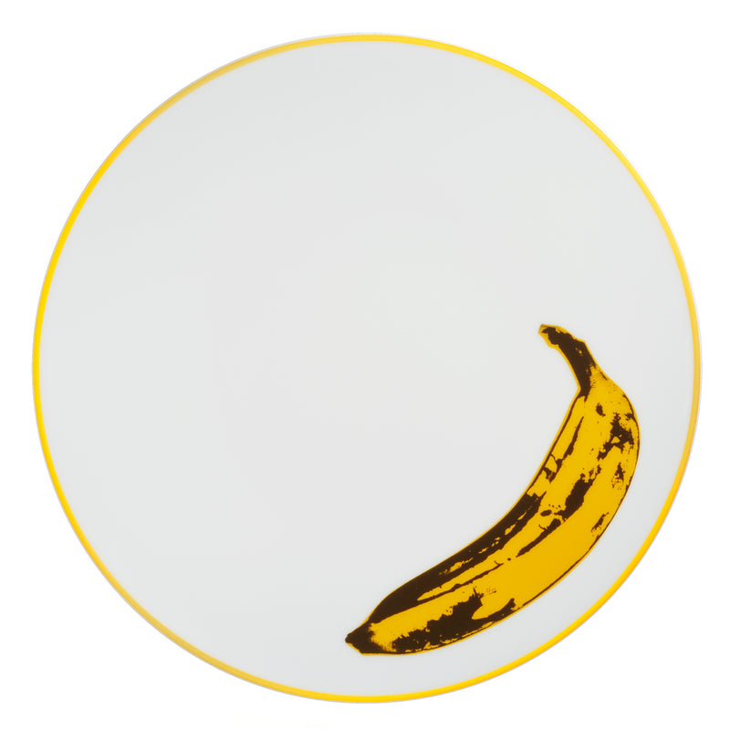 Andy Warhol large porcelain plate ”Banana”