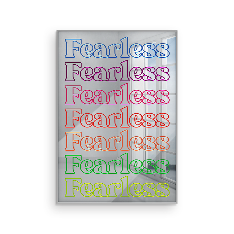 Fearless - Acrylic Wall Art