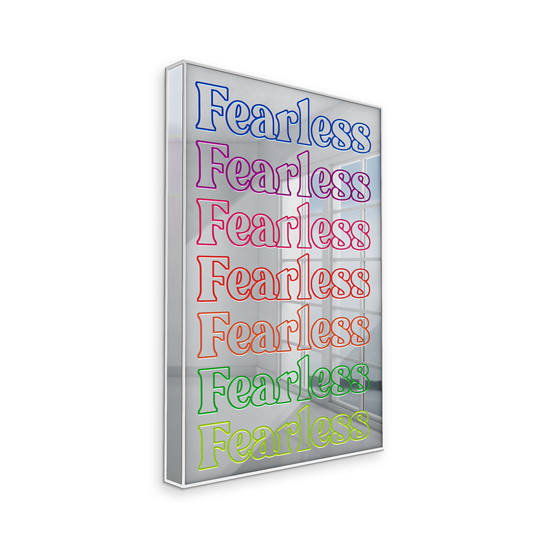 Fearless - Acrylic Wall Art