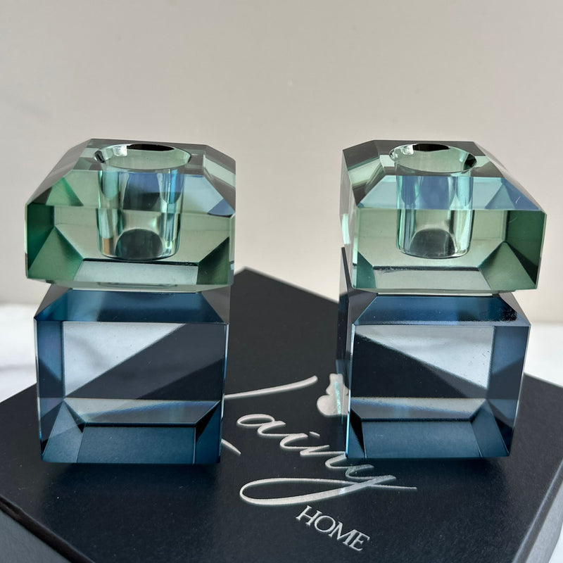 Two Tone Candle holders Set