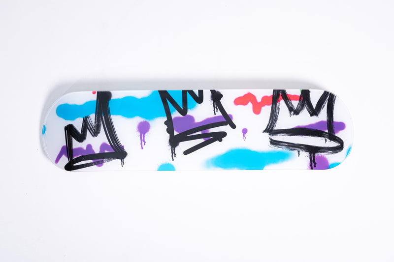 Multi Crown Individual - Acrylic Skate Wall Art