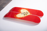 All You Need Is Love Pair - Acrylic Skate Wall Art