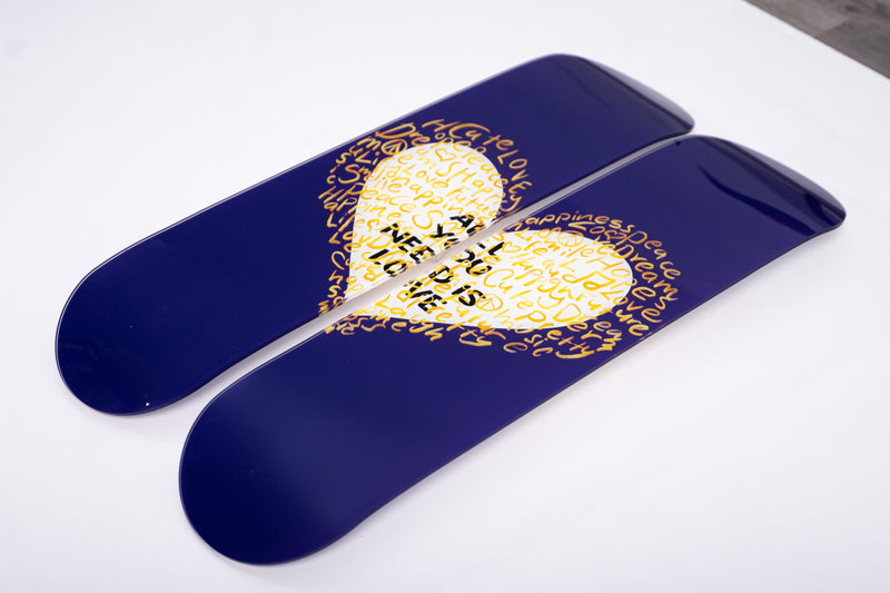 All You Need Is Love Pair - Acrylic Skate Wall Art