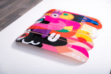 Pinky Eyes 4-Set - Acrylic Skate Wall Art