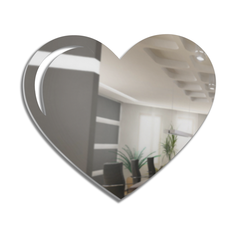 Heart Mirror- Acrylic Wall Art