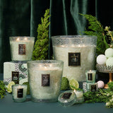 White Cypress 5 Wick Hearth Candle