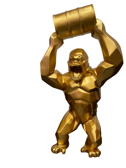 Modern Gorilla Sculpture XL