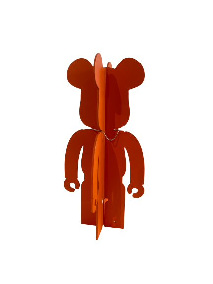 Bearbrick Inspired Metal Sculpture