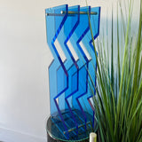 Zigzag Tower Acrylic Sculpture