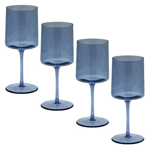 Mid Century Wine Glass Set of 4