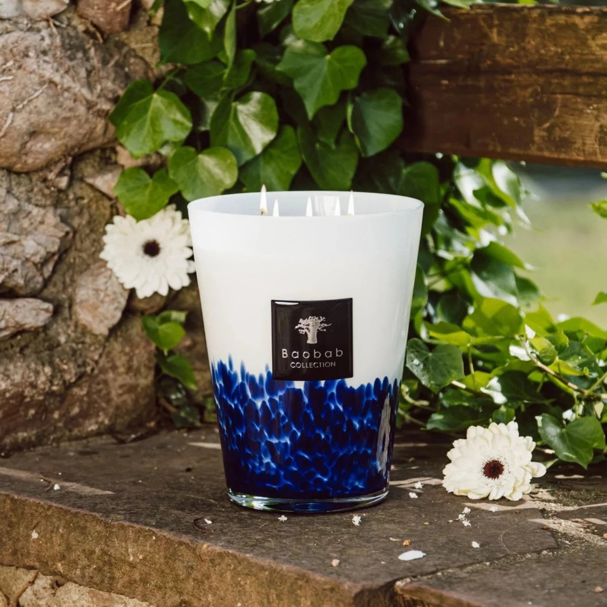 Baobab Candle Feathers Touareg