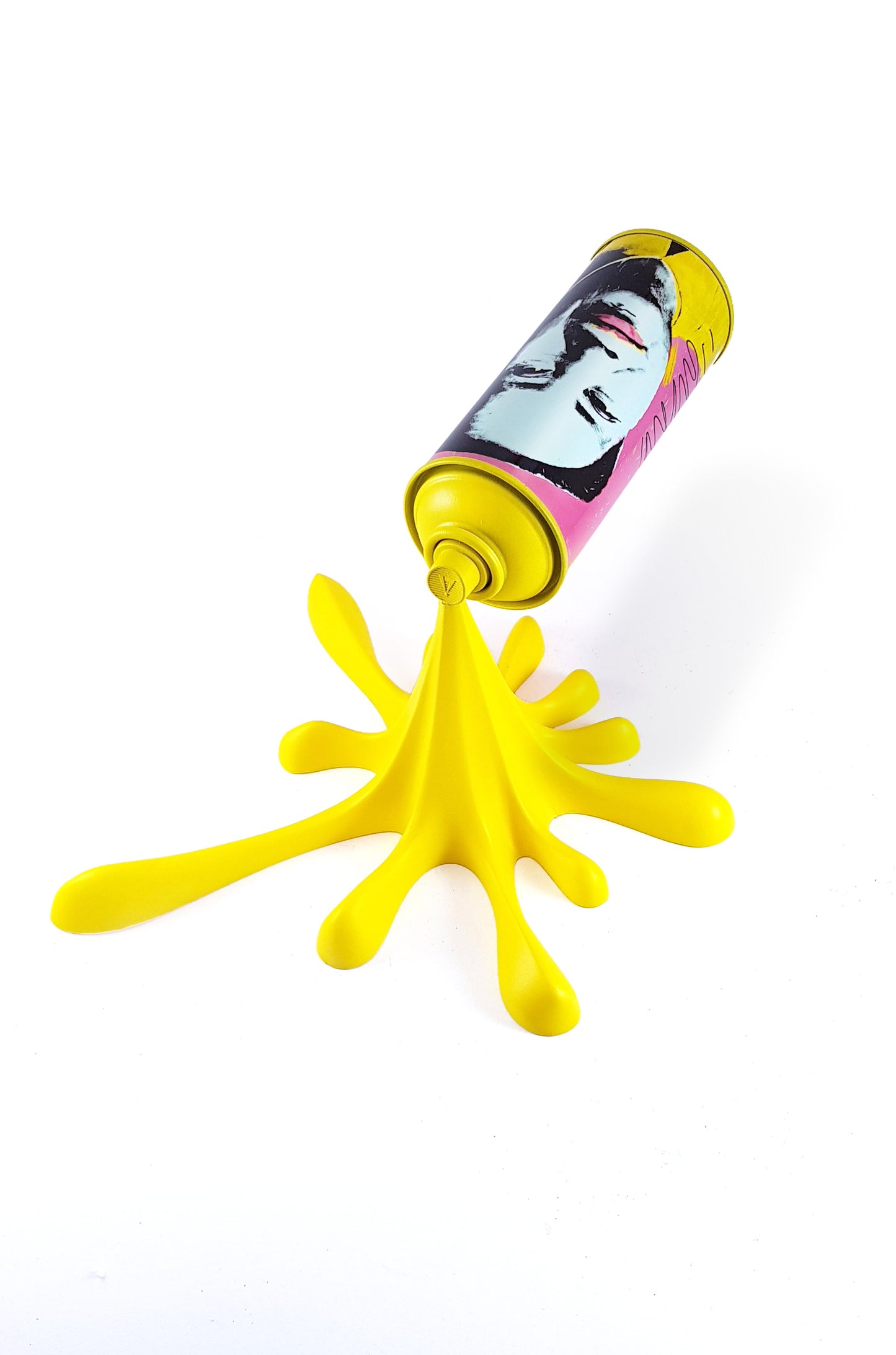 Mao Splash - Spray Can Sculpture