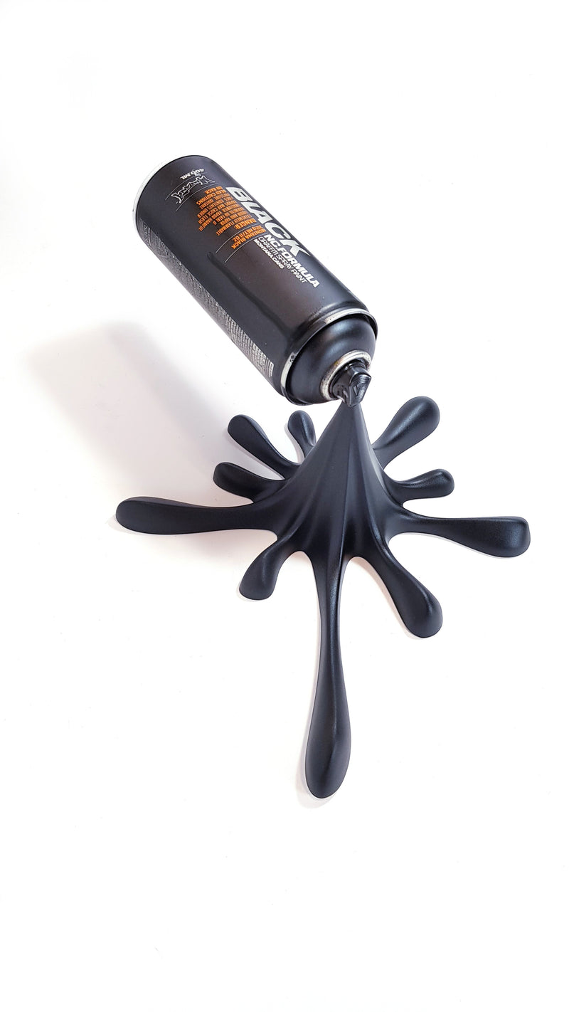 Montana Black - Spray Can Sculpture