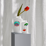 Large Rock & Pop flower Vases