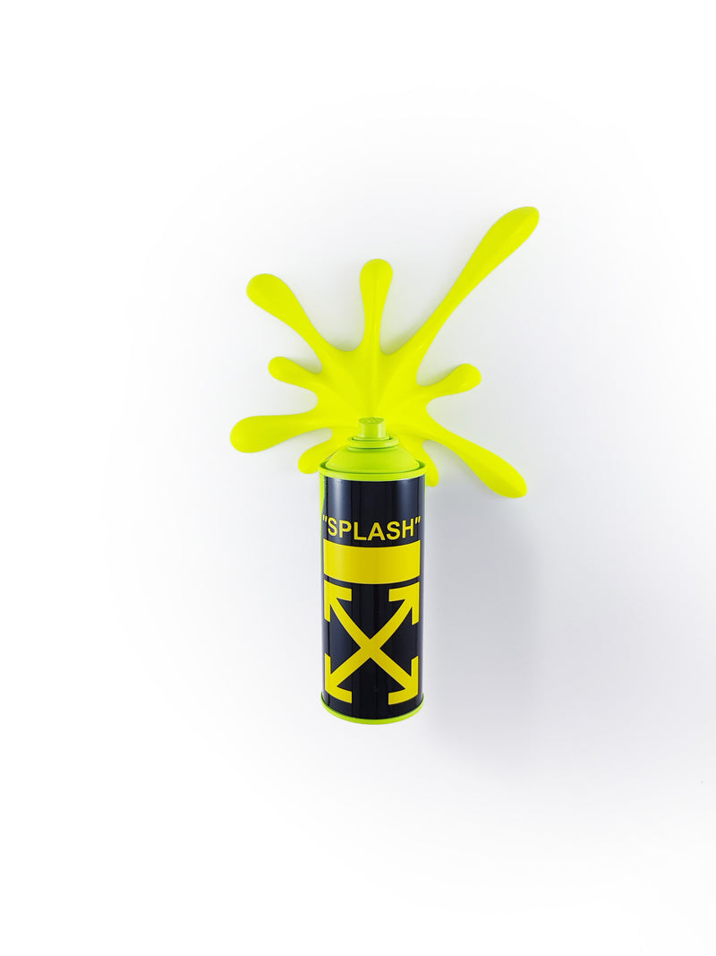 X Splash - Spray Can Sculpture