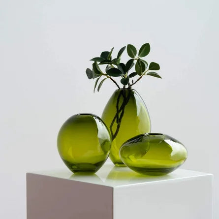 Mini 3 Piece Glass Vase Set