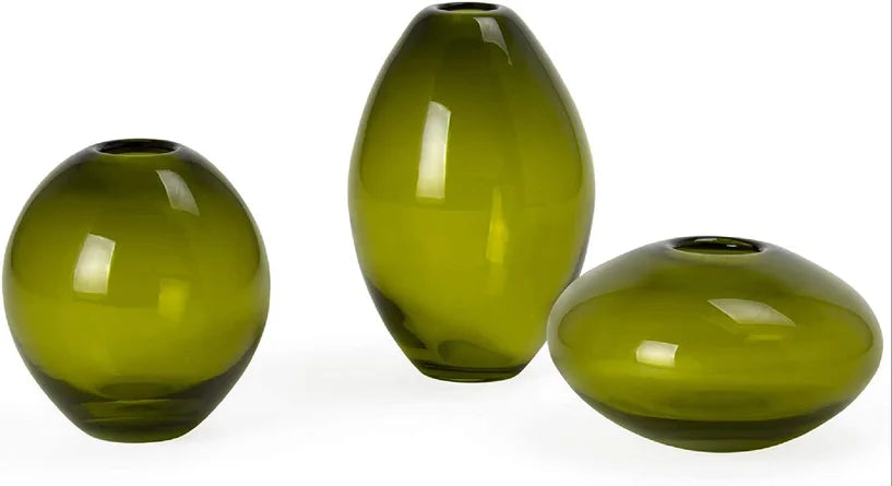 Mini 3 Piece Glass Vase Set