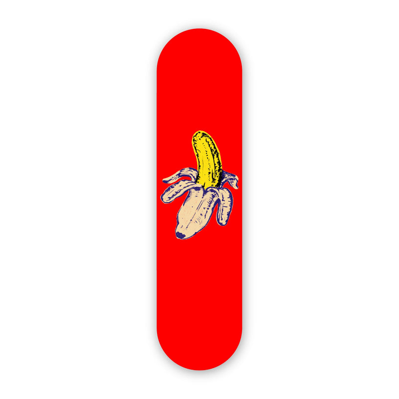 Retro Banana - Acrylic Skate Wall Art
