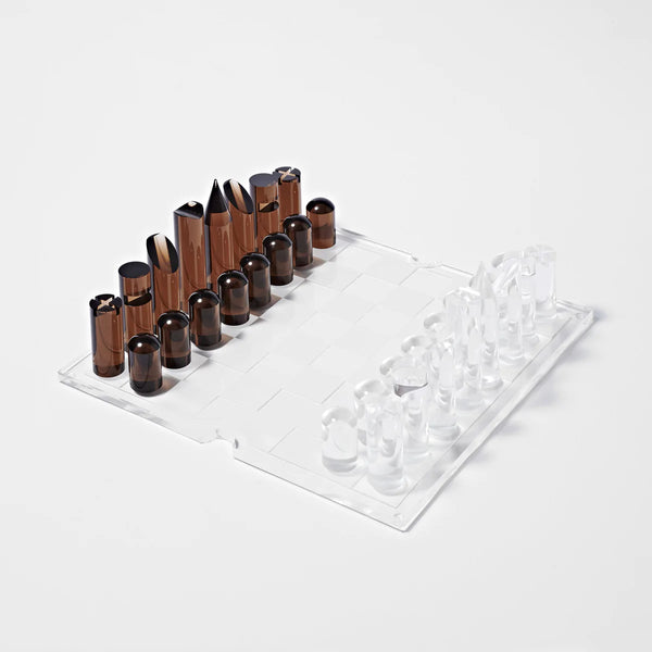 Lucite Chess & Checkers - Game