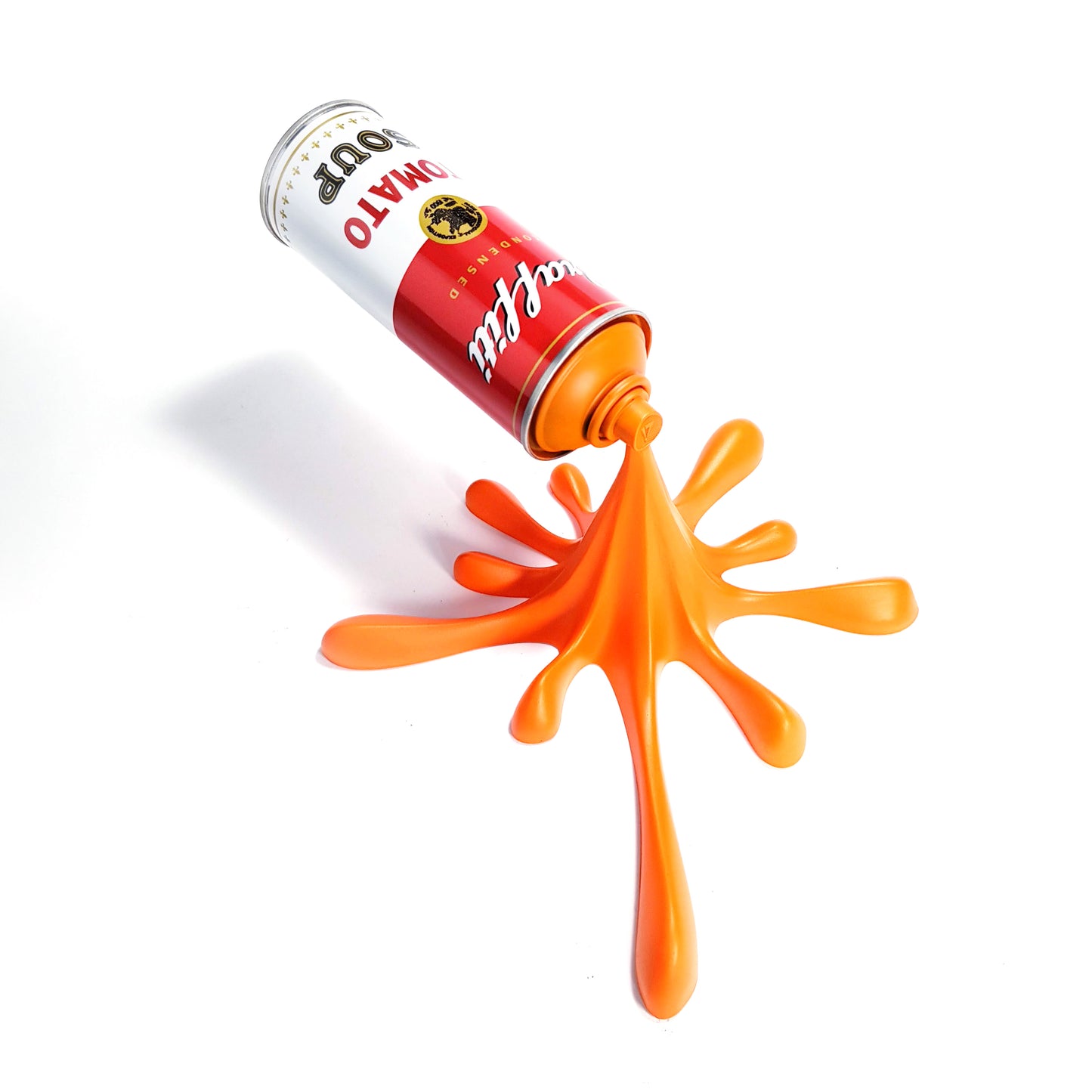 Soup Splash - Spray Can Sculpture lo